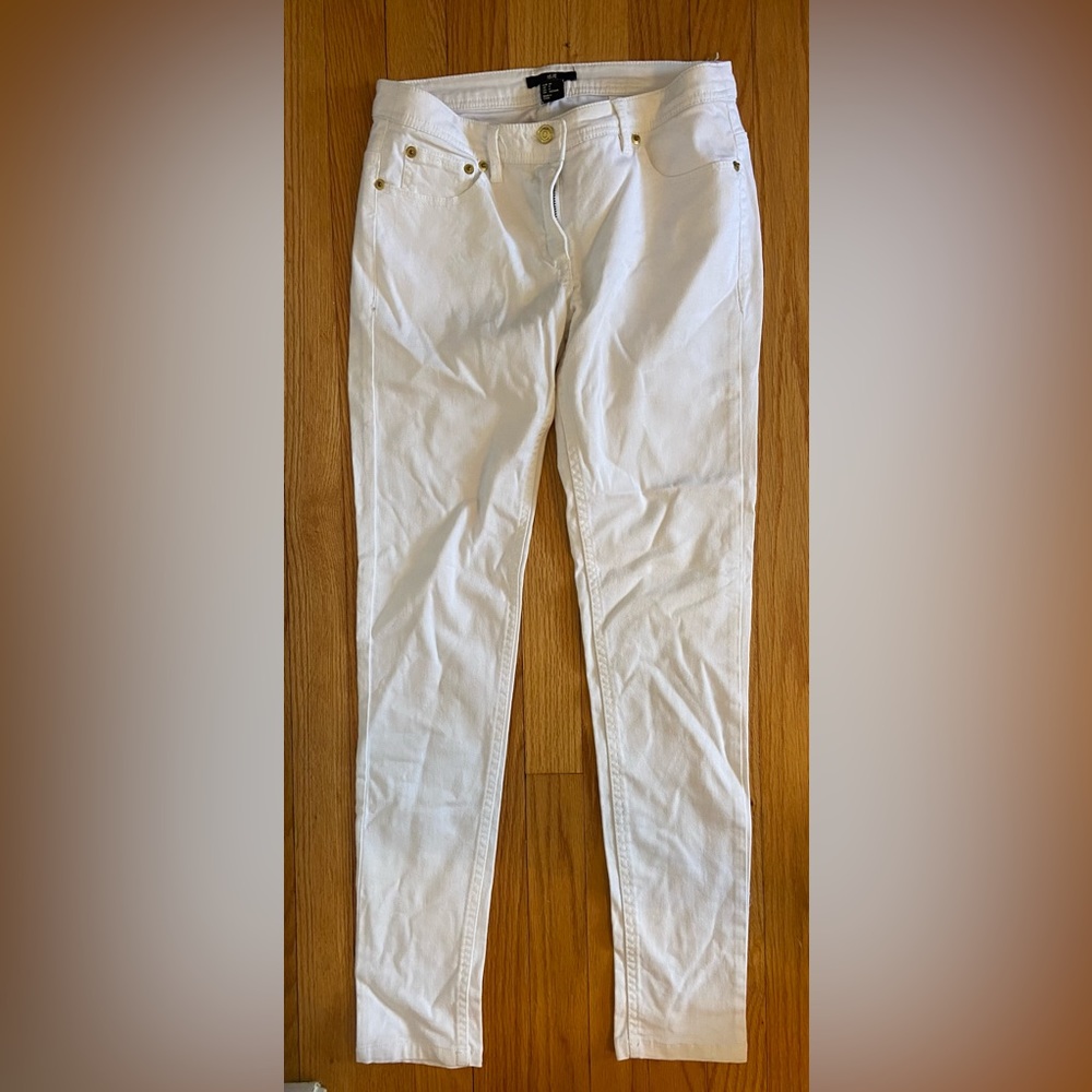 H&M white jeans